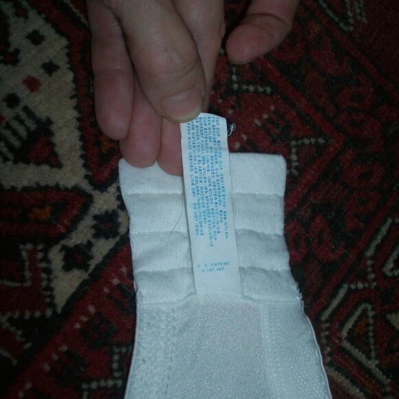 Playtex Collection Bra White Lace Trimmed Not Padded #4251 Sz 36D Made in USA - Picture 6 of 8